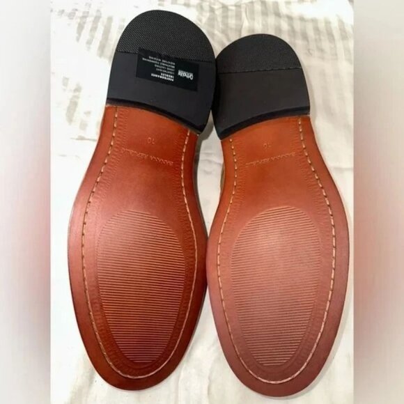 Banana Republic Marden Men\'s Tan Suede Monk Strap Shoes Size 10 New main image 4
